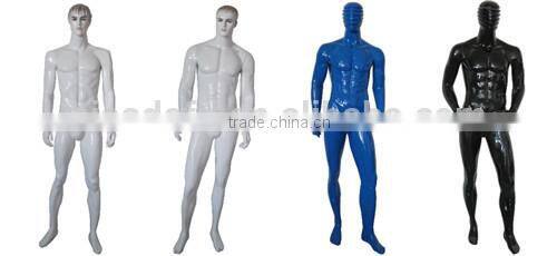 Grey full-body of standing men model