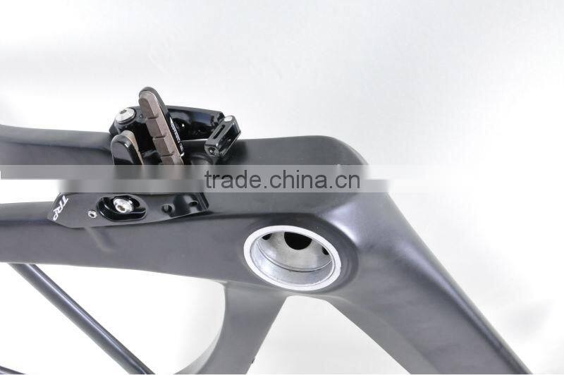 Dengfu carbon TT frame hot sale time trial bike frame with nice design FM087