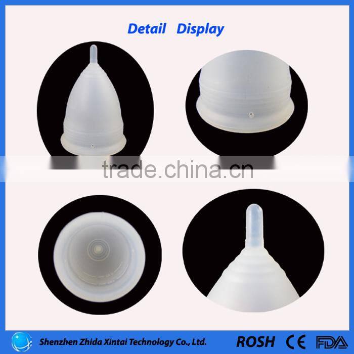 2016 lady used period cup, silicone cup menstrual products