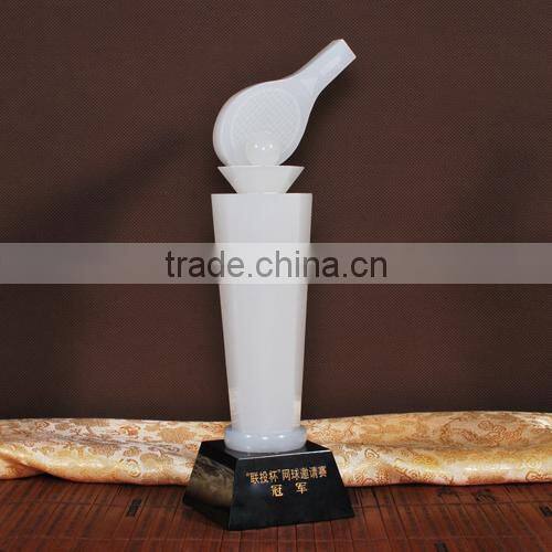 2016 Natural jade stone pen container