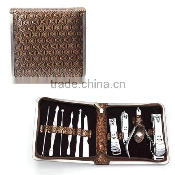 High Quality 10 in 1 unisex manicure set for promotion