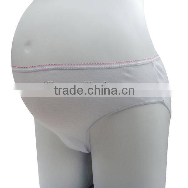 cotton white maternity panties for pregnant women