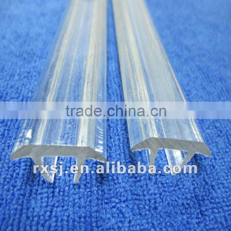transparent PVC extrusion parts