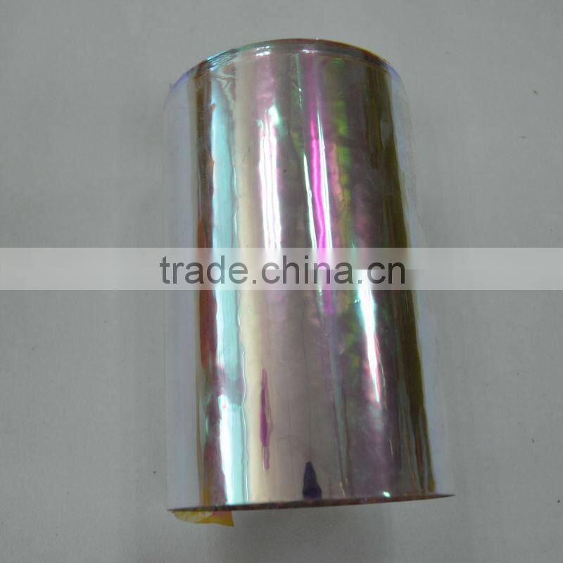 Red light Iridescent PET Plastic Film