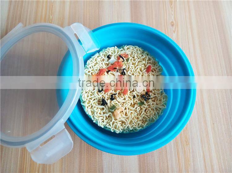 100% food grade Silicone Collapsible storage container/Fresh Box