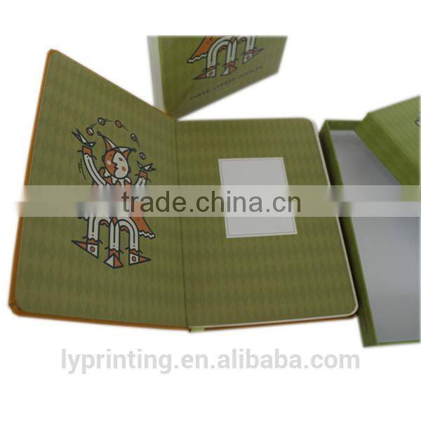 High quality gift notebook set printing custom notebook with case printing
