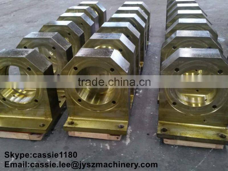 bearing seat for hot strip mill rolling mill