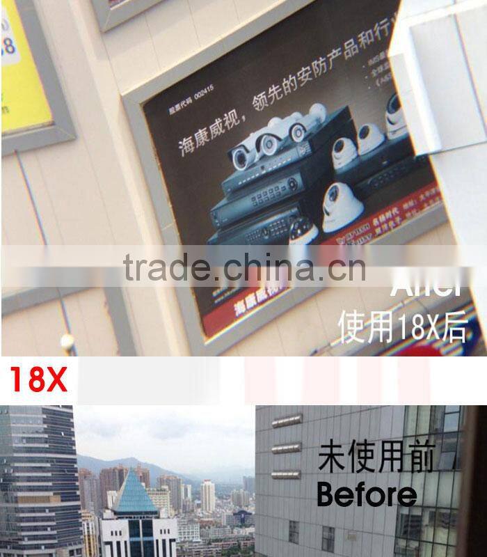 Adjustable 18X Optical Aluminum zoom camera Telescope lens for htc