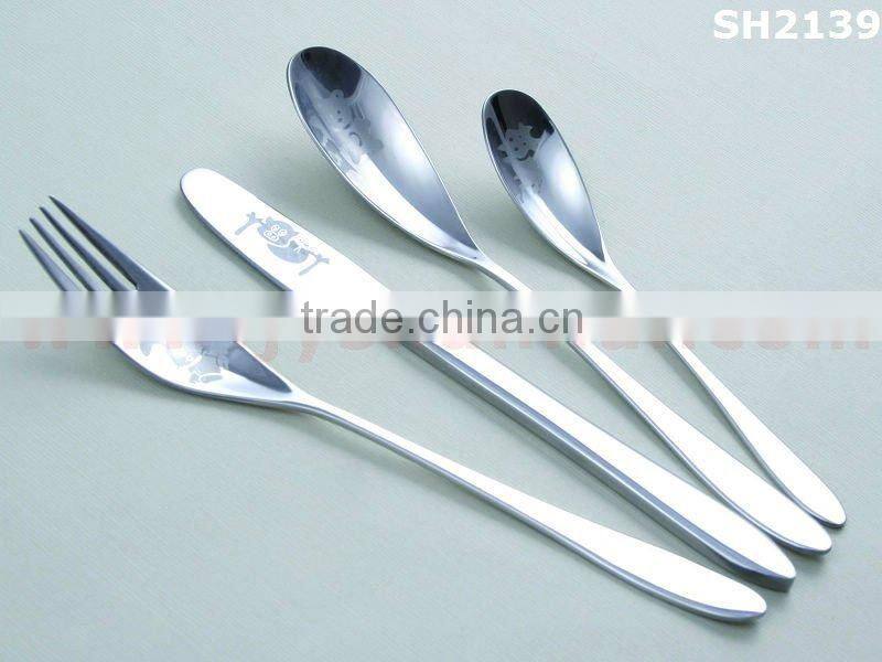 Stainless steel Children Cutlery sets