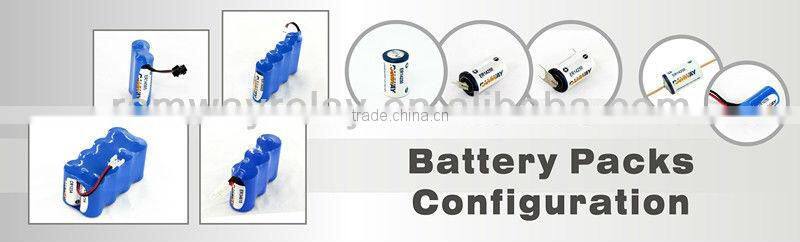 ER18505M battery,A size battery,A size spiral 3.6v lithium battery from Ramway