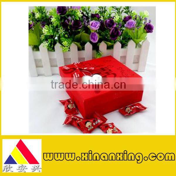 unique boutique paper box for wedding, candy paper box