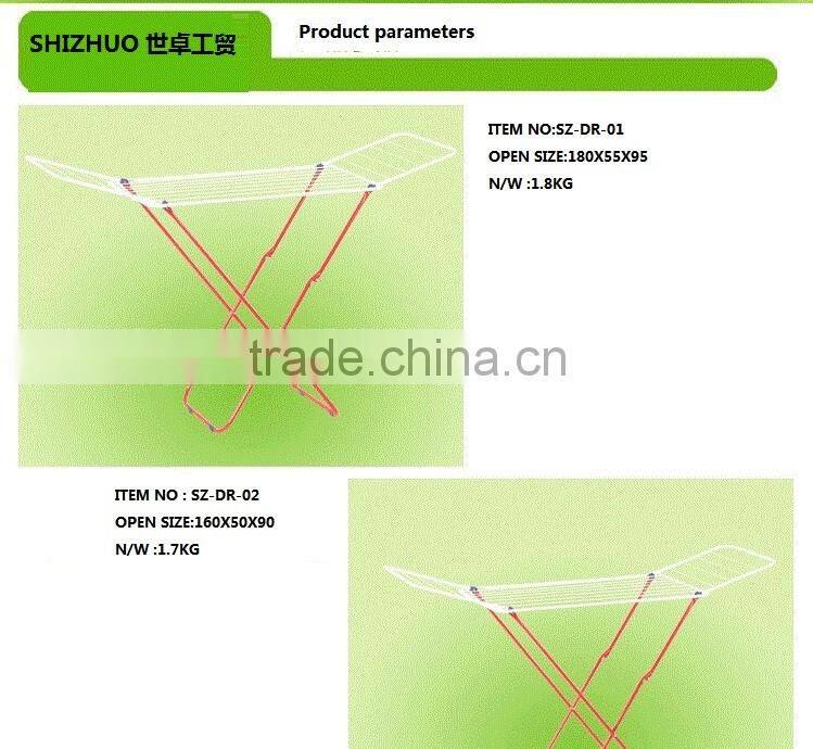 hot sale aluminum foldway folding laundry rack clothes drying rack
