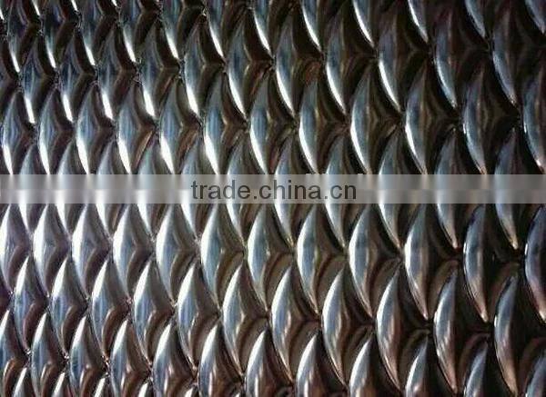 Hot sale color coated aluminium stucco embossed sheet checkered plate