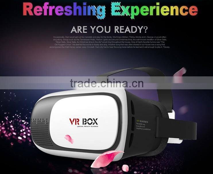 2016 new VR BOX Virtual reality 3D glasses for 3.5 - 6.0 inch Smartphone 3D glasses +Game controllers