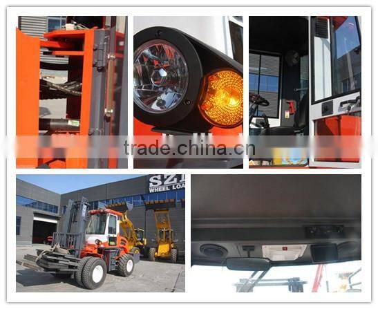 Hot Sale C5500 Terrain Forklift for Rough Condition