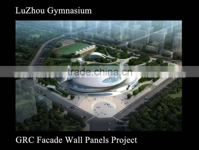 durable building material glass fiber reinforced concrete GFRC panels
