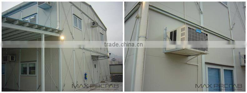 economic light steel structure prefabricated house in algeria