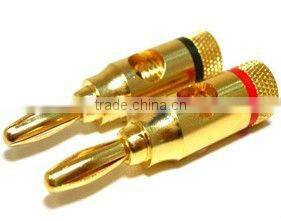 Glod Plated Connector Banana Plug