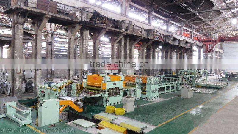 TX1400 Rotary Flying Shear steel coil cutting machine