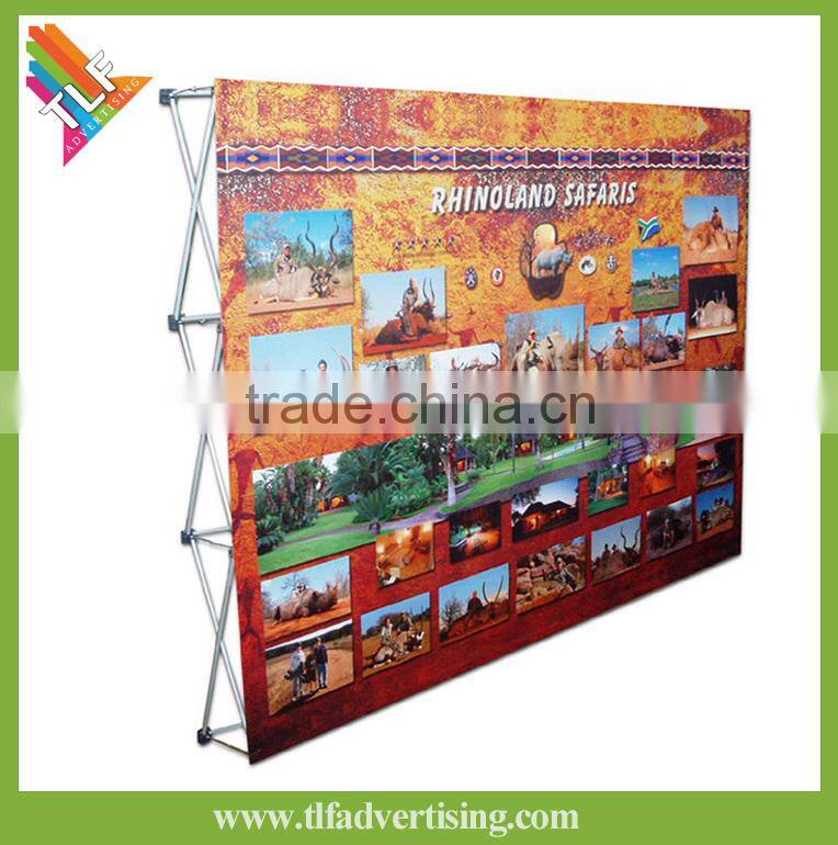 Pop Up Tension Fabric Display, 3x4 Fabric Tension Display.