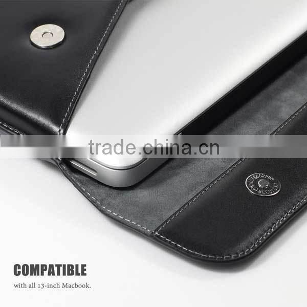 Premium Quality Leather Case For 13" MacBook with Retina Display,For 13 inch Macbook Leather Case Sleeve