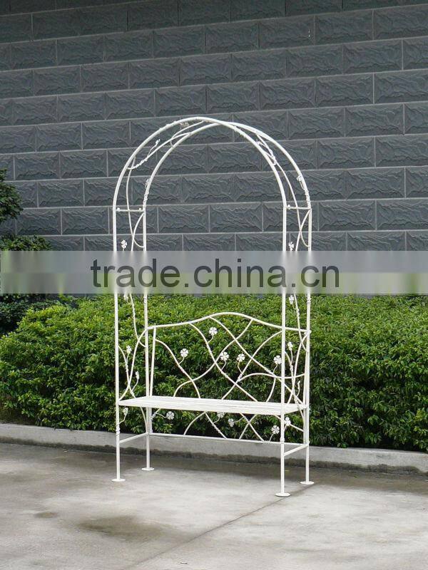 Wedding garden gate metal wedding flower arch