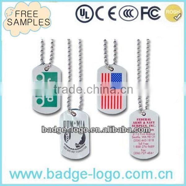 Free Sample Zinc Alloy Cheap Customize Dog Tags