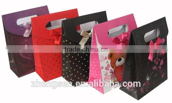 kraft paper bag for custom design / large size handbag