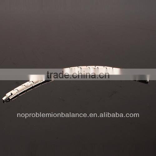 Noproblem D010 Titanium band health magnetic cool man jewelries bracelets for womem