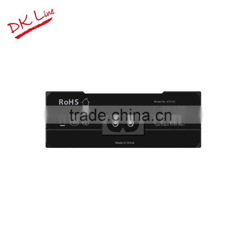 6 ports USB descktop charger built in quick charge 2.0 for smart mobile phone