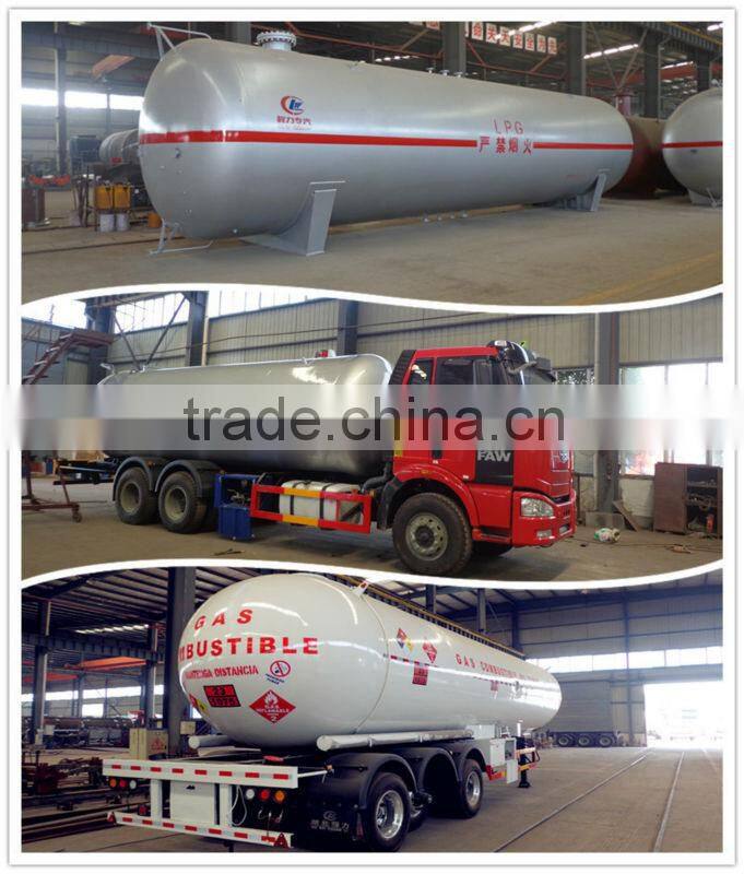 3 axle 25000kg lpg tank semi trailer, 25 metric tones lpg gas tank semi trailer