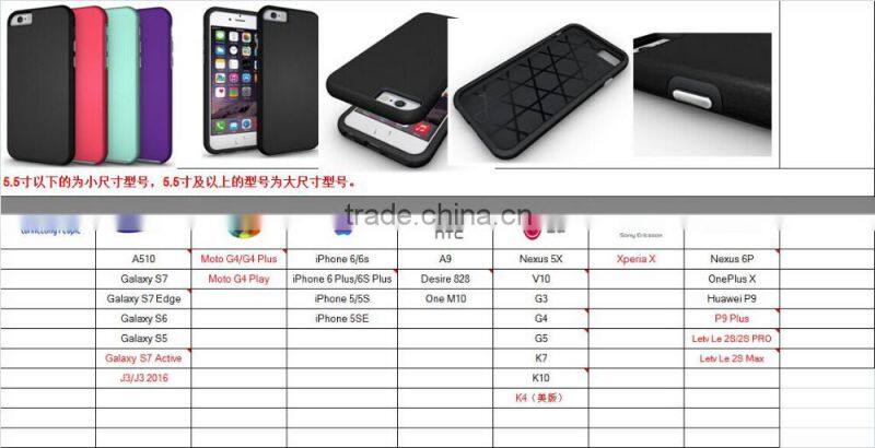 Compatible Brand Mobile Phone Cover Shockproof Phone Case for iphone 7