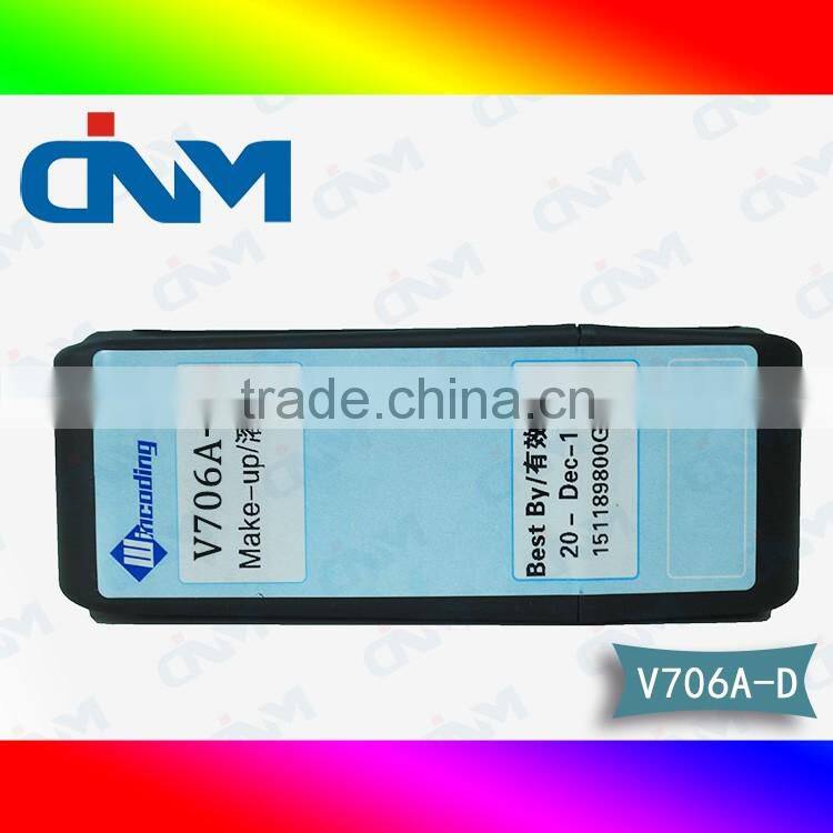 Make up Cartridge V706A-D for Videojet cij inkjet printer 0.75L