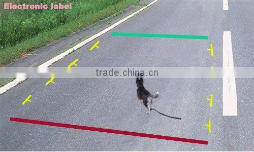 7 inch rear vision car reversing camera system