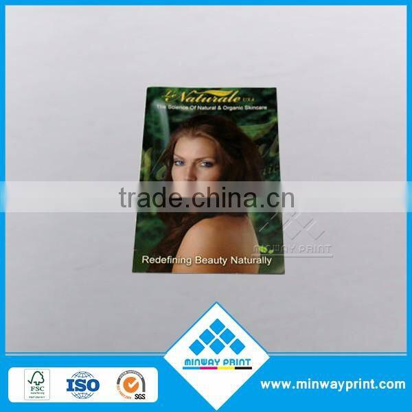 Customize the high quality foldable handbill