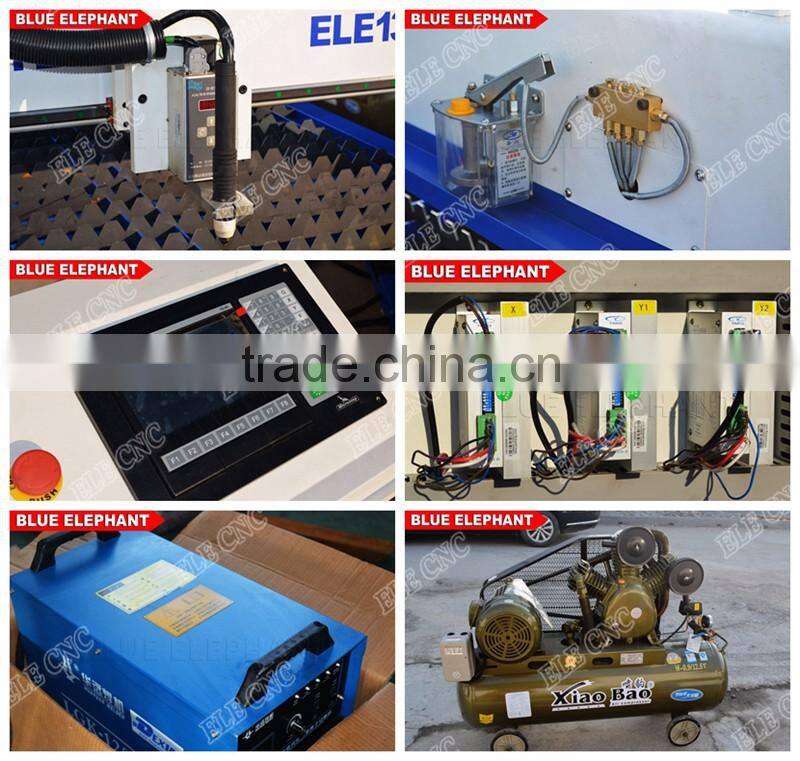 Chinese CNC Plasma Cutting Machine for Aluminum / Metal Plate / Industrial Plasma Machine for stainless steel DX-1325