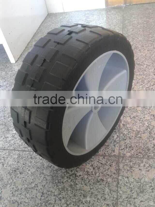 10 inch wheelbarrow solid rubber wheel