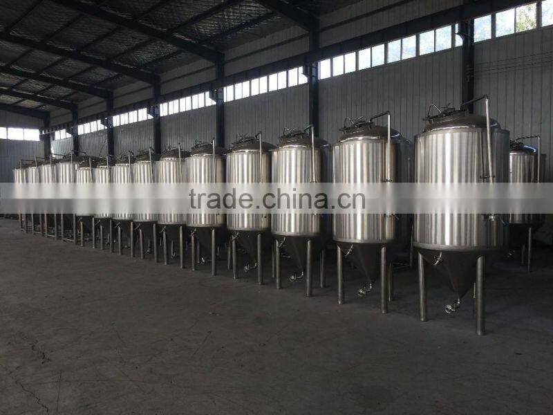 300l 500l red copper brewery for pub