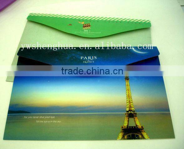 pp file holder/clear book/data book/a4 office pp clear plastic book cover