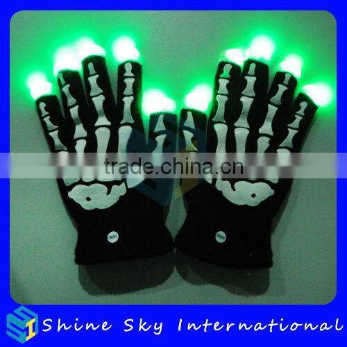 Best Quality Hot Sale Instrument Music Flashing Gloves