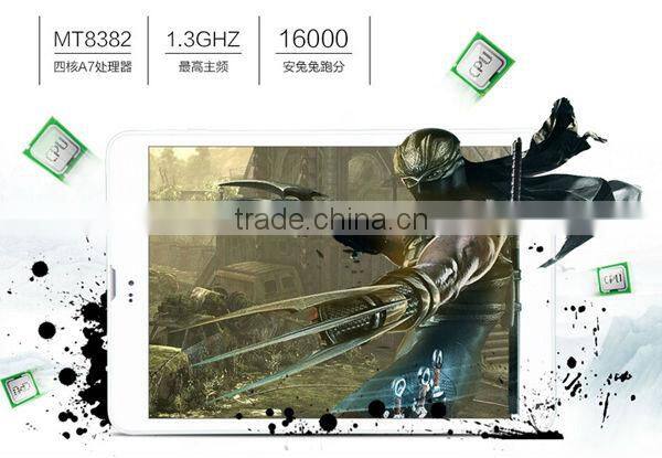 7.9 inch MTK8382 3g coscod android tablet pipo u7
