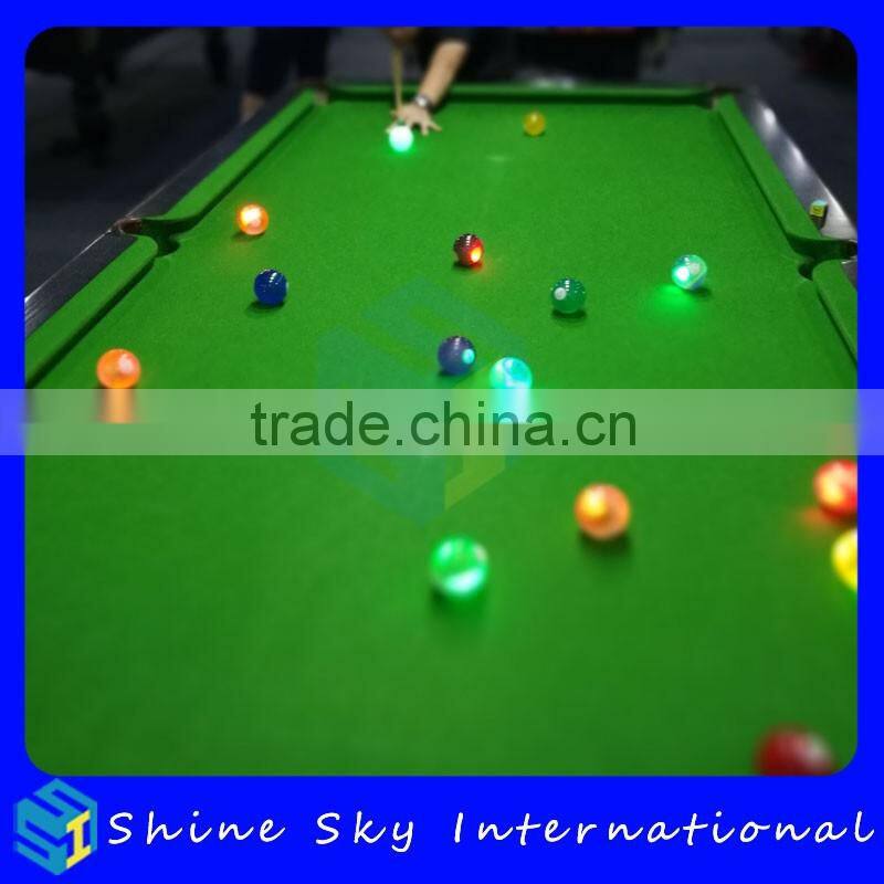 2017 New Product High Quality Crystal Light Up Billiards Patented Product