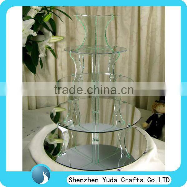 custom 5 tier round cupcake wedding cake stands clear acrylic wedding cake stands cheap