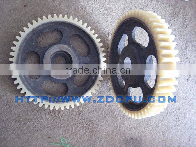 Various sizes delrin nylon spur ring gear