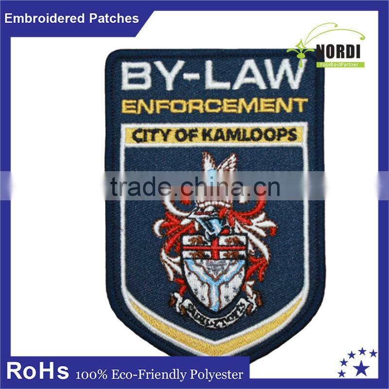 self-adhesive embroidery custom embroidered patches/cheap embroidered patches