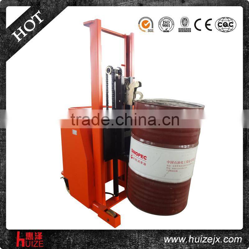 cheap price 350kg 1600mm oil drum heavy duty material handling trolley