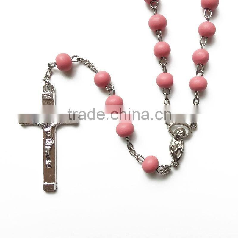Wholesale goods from china catholic plastic rosary glass rosary stone rosary