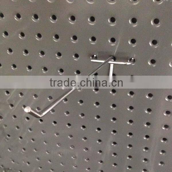 All Wire Galvanized 12-Inch 300 mm Metal Pegboard Hook, Single Peg Hook