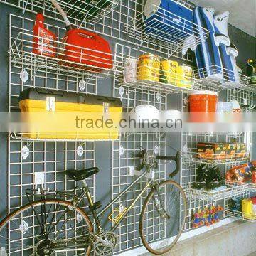 Metal wire supermarket display basket&hanging basket