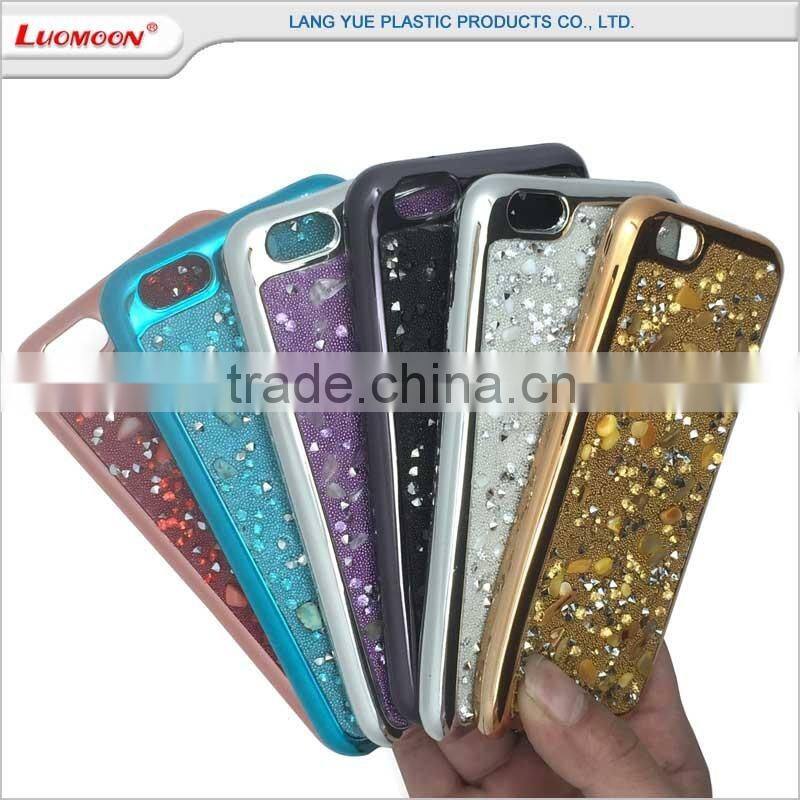 wholesale hot selling electroplating mobile phone cover for iphone 4 5 6 7 S C Se plus